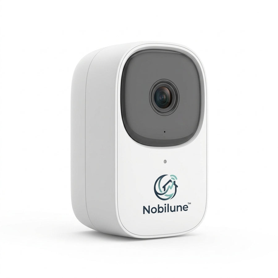 Nobilune™ 1080P Wire-Free Smart Security Camera with Intelligent Motion Detection, Rechargeable Battery & Day/Night Home Monitoring